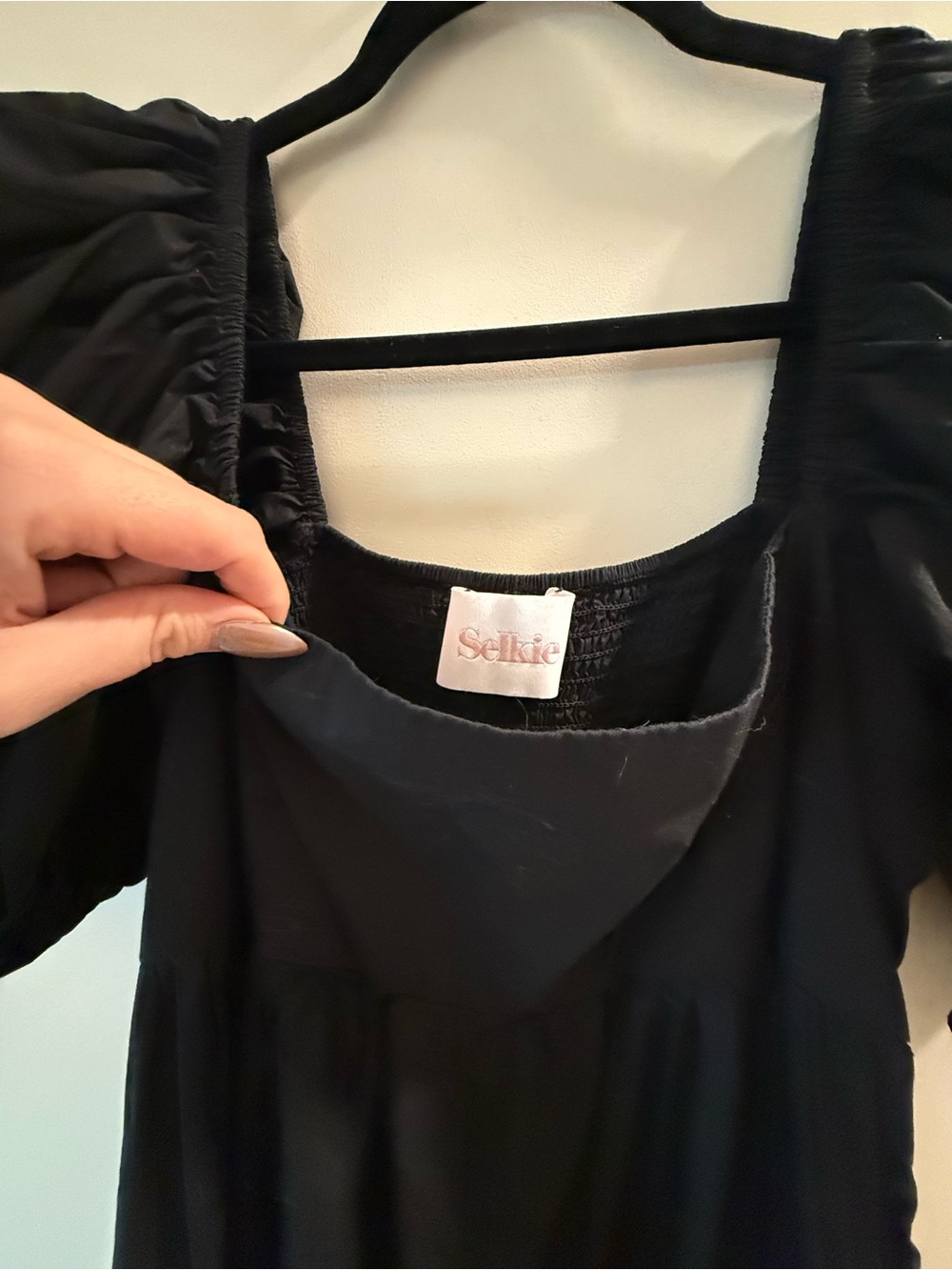 Selkie Black Hamptons Wide-Leg Jumpsuit - Picture 5 of 5
